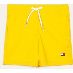 Tommy Hilfiger - Szorty kąpielowe dziecięce 104-164 cm. Niebieskie spodenki chłopięce z poliesteru. Za 159,90 zł.