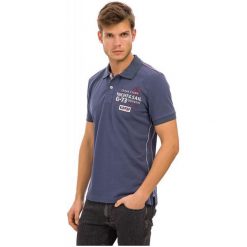 Galvanni Koszulka Polo Męska Darun L Niebieski. Niebieskie koszulki męskie GALVANNI, m, bez wzorów, z bawełny, bez rękawów. Za 259,00 zł.