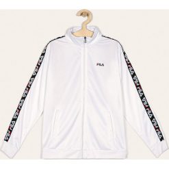 Fila - Bluza dziecięca 86-176 cm. Czarne bluzy dziewczęce Fila, bez wzorów, z poliesteru, bez rękawów, bez kaptura. W wyprzedaży za 179,90 zł.