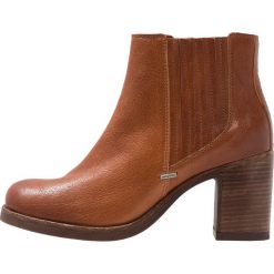 Shabbies Amsterdam Ankle boot cognac. Brązowe botki damskie skórzane marki Shabbies Amsterdam. Za 1009,00 zł.