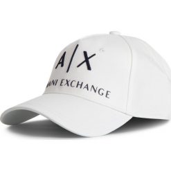 Czapka z daszkiem Armani Exchange 954039 CC513 00010. Białe czapki damskie Armani Exchange, bez wzorów. Za 179,00 zł.