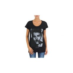 T-shirty z krótkim rękawem Eleven Paris BIEBER W WOMEN. Czarne t-shirty damskie marki Eleven Paris, s, bez wzorów, bez kołnierzyka. Za 135,20 zł.