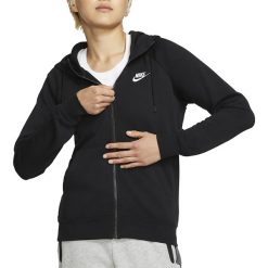 NIKE SPORTSWEAR ESSENTIAL > BV4122-010. Bluzy damskie Nike, xl, bez wzorów, z bawełny, bez rękawów, z kapturem. Za 219,99 zł.