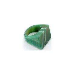 InspiRING Flat Zieleń rozmiar 17. Zielone pierścionki damskie Brazi druse jewelry, z agatem. Za 240,00 zł.