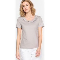 T-shirty damskie: Bawełniany T-shirt z okrągłym dekoltem