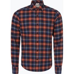 DENIM by Nils Sundström - Koszula męska, niebieski. Niebieskie koszule męskie na spinki DENIM by Nils Sundström, l, w kratkę, z denimu. Za 179,95 zł.