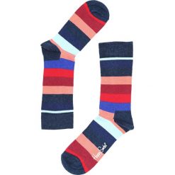 Granatowe Skarpetki Stripe Happy Socks. Szare skarpetki damskie Born2be, w kolorowe wzory. Za 29,99 zł.