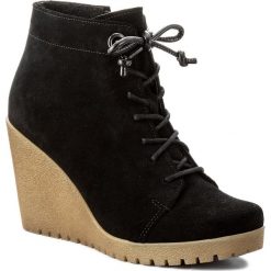 Botki GINO ROSSI - Miquela DBH565-Y78-R500-9900-F 99. Czarne botki damskie na obcasie Gino Rossi, ze skóry. W wyprzedaży za 259,00 zł.
