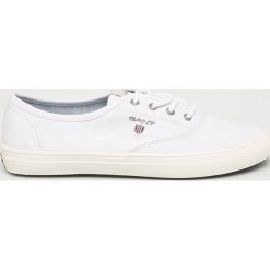 Gant - Buty New Haven. Białe buty sportowe damskie GANT, bez wzorów, z gumy, sportowe. Za 269,90 zł.