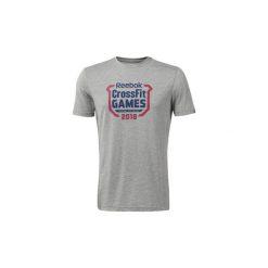 T-shirty z krótkim rękawem Reebok Sport Koszulka CrossFit Games Crest. Szare koszulki sportowe męskie marki Reebok Sport, m, z krótkim rękawem. Za 119,00 zł.