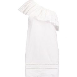 Sukienki hiszpanki: Abercrombie & Fitch ONE SHOULDER EYELET Sukienka letnia white
