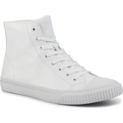 Trampki CALVIN KLEIN JEANS - Icaro S1736 White. Białe półbuty męskie Calvin Klein Jeans, bez wzorów, z jeansu, bez zapięcia. W wyprzedaży za 419,00 zł.