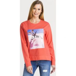 BLUZA ICE PLAY. Pomarańczowe bluzy damskie xs, z nadrukiem, z bawełny. Za 315,00 zł.