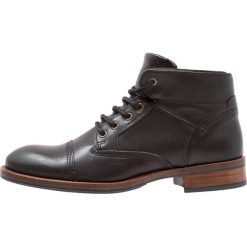 Buty zimowe męskie: Zign Botki sznurowane black