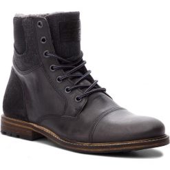 Kozaki BULLBOXER - 565K86929ABLCKSU Blck. Czarne buty zimowe męskie marki Bullboxer, z materiału. W wyprzedaży za 299,00 zł.