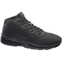 Buty męskie Nike TANJUN CHUKKA MID NIKE czarne. Czarne buty sportowe męskie Nike, z materiału, bez zapięcia, nike tanjun. Za 181,00 zł.