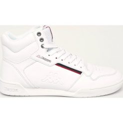 Kappa - Buty Mangan. Białe buty sportowe męskie Kappa, z gumy, na sznurówki. W wyprzedaży za 139,90 zł.