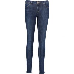 Dżinsy - Super Skinny fit - w kolorze granatowym. Niebieskie jeansy damskie Wrangler, l. W wyprzedaży za 175,95 zł.