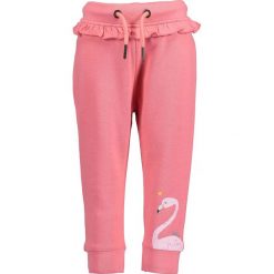 Blue Seven - Spodnie dziecięce 68-86 cm. Różowe spodnie dziewczęce Blue Seven, z nadrukiem, z bawełny. Za 49,90 zł.