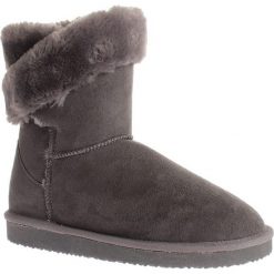 Buty zimowe damskie: Zimowe botki „Barbara” w kolorze szarym