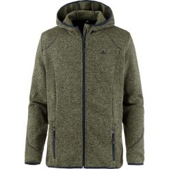 Kurtka polarowa w kolorze khaki. Brązowe bluzy męskie OCK, s, z polaru, z kapturem. W wyprzedaży za 99,95 zł.