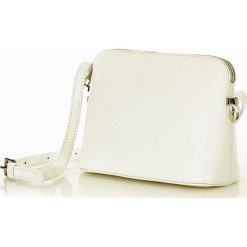 Marco mazzini torebka skórzana crossbody listonoszka bianco biała. Białe listonoszki damskie MAZZINI, na co dzień, w paski, ze skóry, duże, bez dodatków. W wyprzedaży za 179,00 zł.