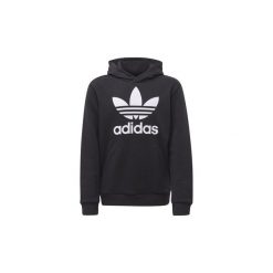 Bluzy adidas Bluza z kapturem Trefoil. Czarne bluzy damskie Adidas, m, bez wzorów, z kapturem, bez rękawów, z kapturem. Za 169,00 zł.