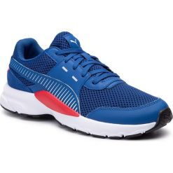 Buty PUMA - Future Runner Premium 369502 06 Galaxy Blue/White/Red/Black. Niebieskie buty sportowe męskie Puma, z zamszu, bez zapięcia, do biegania. W wyprzedaży za 199,99 zł.