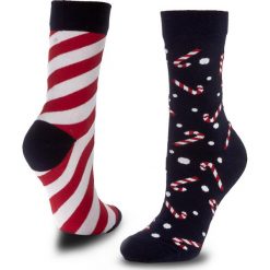 Skarpetki męskie: Skarpety Wysokie Unisex MANY MORNINGS – Sweet X-Mass Kolorowy