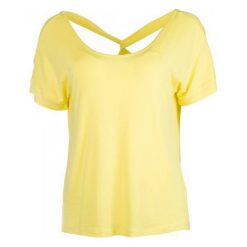 S.Oliver T-Shirt Damski 34, Żółty. Żółte koszulki damskie marki S.Oliver, s, bez wzorów, bez kołnierzyka, bez rękawów. W wyprzedaży za 65,00 zł.