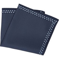 Poszetka special granatowy 220. Niebieskie poszetki męskie Recman, bez wzorów. Za 29,00 zł.