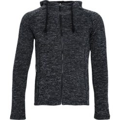 Czarna Bluza Agility. Czarne bluzy męskie rozpinane marki Born2be, m, z nadrukiem, z dresówki, z kapturem. Za 49,99 zł.