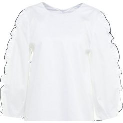 Bluzki damskie: Tibi SPECTATOR RUFFLE Bluzka white