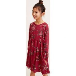 Mango Kids - Sukienka dziecięca Rose 110-164 cm. Różowe sukienki dziewczęce marki Mango Kids, bez wzorów, z wiskozy, casualowe, bez rękawów, mini, rozkloszowane. Za 129,90 zł.
