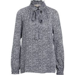 MICHAEL Michael Kors THORA Bluzka black. Czarne bluzki asymetryczne MICHAEL Michael Kors, xs, z jedwabiu. W wyprzedaży za 605,40 zł.