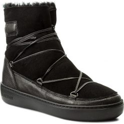 Śniegowce MOON BOOT - Pulse Low Shearling 24102700005 Nero. Czarne kozaki damskie Moon Boot, na zimę, ze skóry, bez obcasa, bez zapięcia. W wyprzedaży za 629,00 zł.