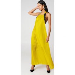 Sukienki hiszpanki: French Connection Sukienka midi Palmeira – Yellow