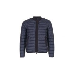 Kurtki pikowane Armani jeans JILLU. Niebieskie kurtki męskie Armani Jeans, m, bez wzorów, z jeansu, bez kaptura. Za 1199,20 zł.