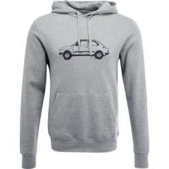 Bejsbolówki męskie: Loreak COCHE Bluza z kapturem heather grey