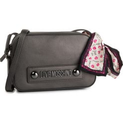 Torebka LOVE MOSCHINO - JC4027PP18LC0906 Fucile. Szare listonoszki damskie Love Moschino, bez wzorów, ze skóry ekologicznej, bez dodatków. W wyprzedaży za 389,00 zł.