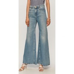 Scotch & Soda - Jeansy. Niebieskie jeansy damskie Scotch & Soda, z podwyższonym stanem. Za 599,90 zł.