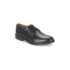 Derby Clarks CHILVER WALK GTX. Czarne półbuty męskie Clarks, bez wzorów, bez zapięcia. Za 495,20 zł.