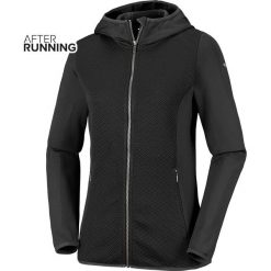 BLUZA COLUMBIA ROFFE RIDGE™ FULL ZIP HOODED. Czarne bluzy damskie Columbia, bez wzorów, z tkaniny, bez rękawów, bez kaptura. Za 265,99 zł.