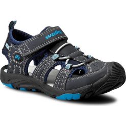 Sandały WALKY - CP40-857 Granatowy. Niebieskie sandały chłopięce marki Walky, z materiału. Za 69,99 zł.