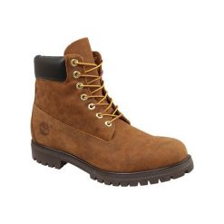 Timberland 6 Premium Boot a19tc 41,5 Brązowe. Pomarańczowe buty trekkingowe męskie marki Timberland, z nubiku, bez zapięcia. W wyprzedaży za 599,99 zł.