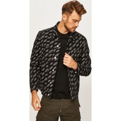 Calvin Klein Jeans - Kurtka jeansowa CK50. Czarne płaszcze męskie Calvin Klein Jeans, m, bez wzorów, z elastanu, krótkie, bez kaptura. W wyprzedaży za 419,90 zł.