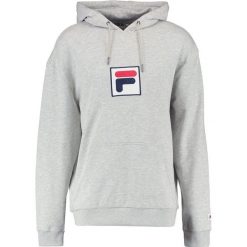 Bejsbolówki męskie: Fila SHAWN HOODED Bluza z kapturem light grey melange