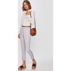 Answear - Koszula Sweet&Salty. Białe bluzki damskie ANSWEAR, s, z haftami, z bawełny, klasyczne. W wyprzedaży za 69,90 zł.