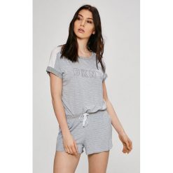 Dkny - Piżama. Szare piżamy damskie DKNY, s, z nadrukiem, z elastanu, bez rękawów. W wyprzedaży za 179,90 zł.