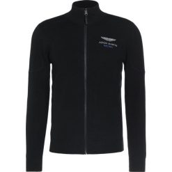 Swetry rozpinane męskie: Hackett Aston Martin Racing MILANO Kardigan black